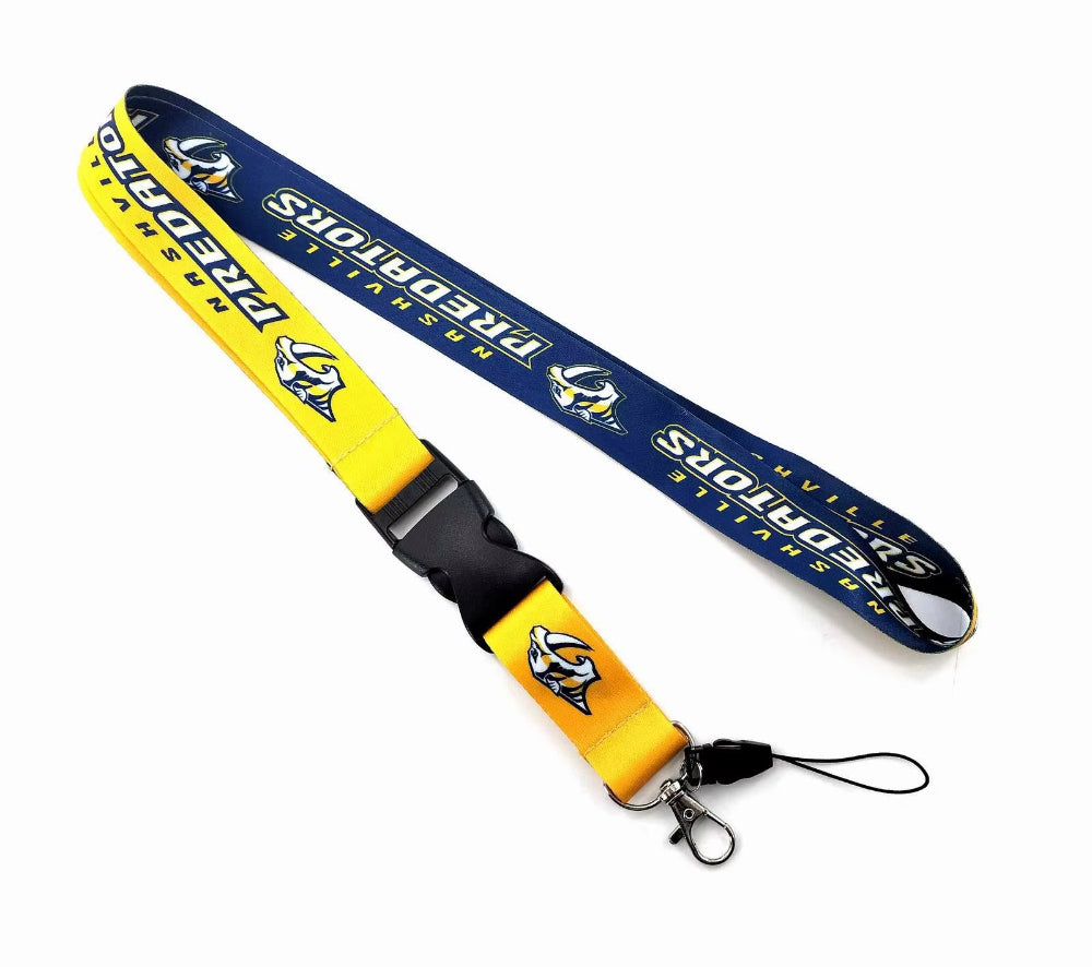 10-piece set NHL sport teams Lanyard with Detachable Buckle