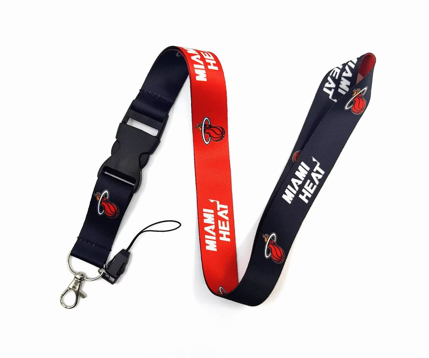 10-piece set US Nba Basketball Club Thermal Gradient Long Neck Lanyard