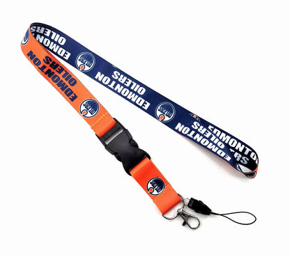 10-piece set NHL sport teams Lanyard with Detachable Buckle