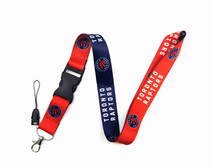 10-piece set US Nba Basketball Club Thermal Gradient Long Neck Lanyard