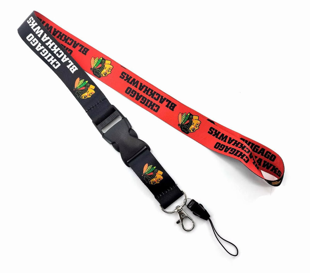 10-piece set NHL sport teams Lanyard with Detachable Buckle