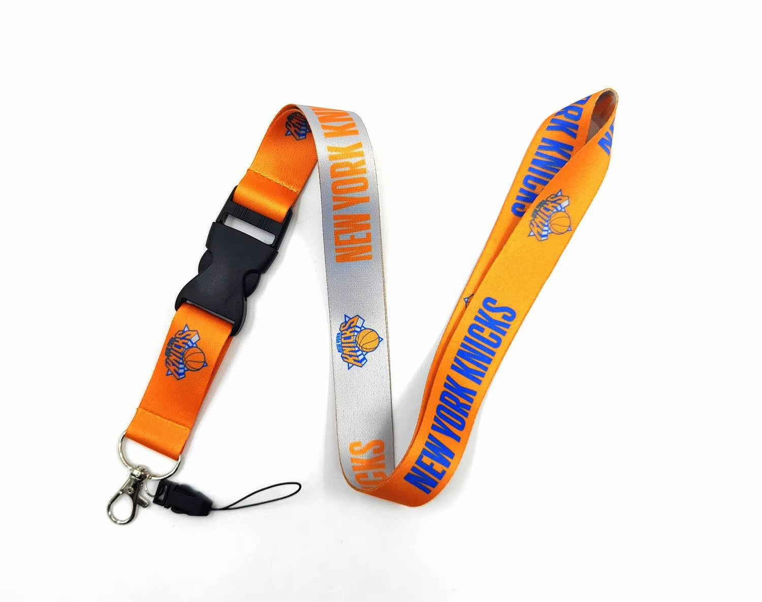 10-piece set US Nba Basketball Club Thermal Gradient Long Neck Lanyard