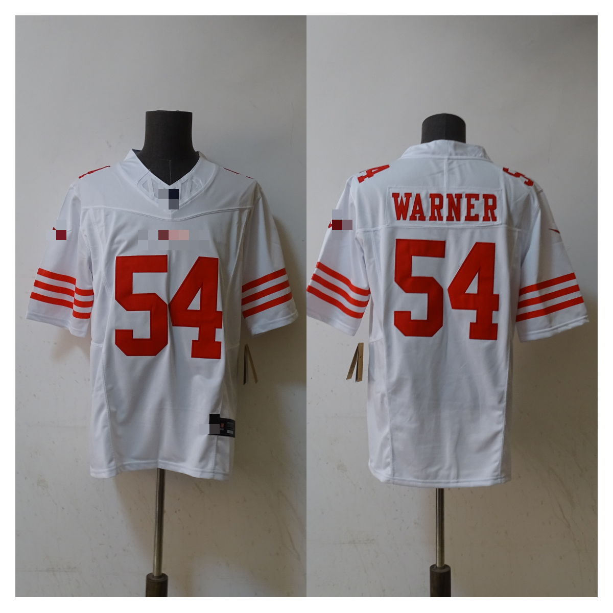 Fred Warner #54 San Francisco 49ers Stitched F.U.S.E. Jersey