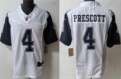 Men's Dak Prescott Navy Dallas Cowboys Alternate Game Jersey