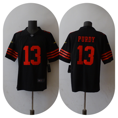 SAN FRANCISCO 49ers #13 Brock Purdy Red Stitched Jersey