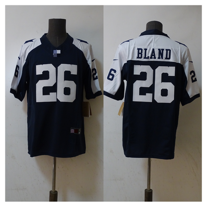 Men's DaRon Bland Navy Dallas Cowboys Player Game Jersey