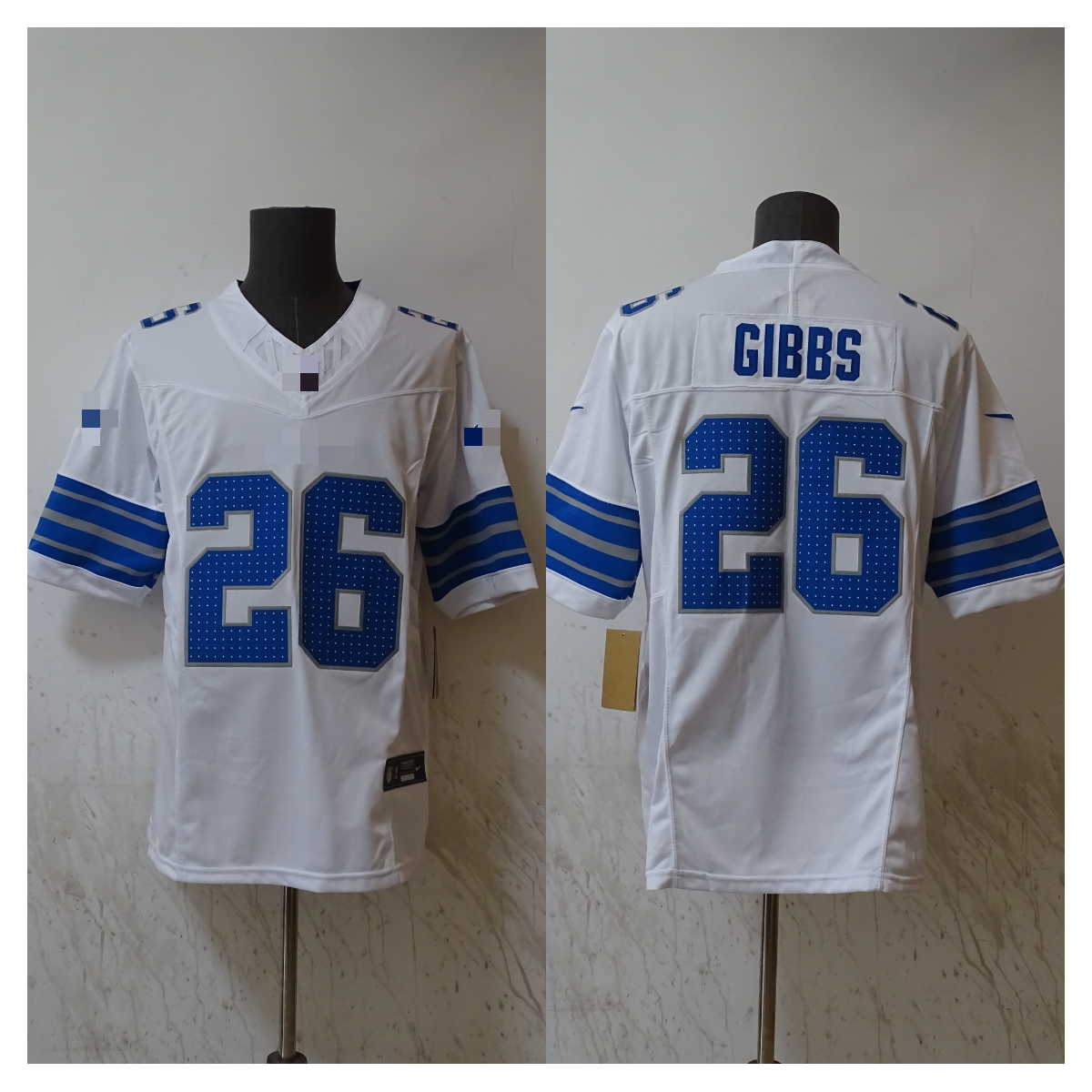 Men's Jahmyr Gibbs Black Detroit Lions Legend Jersey