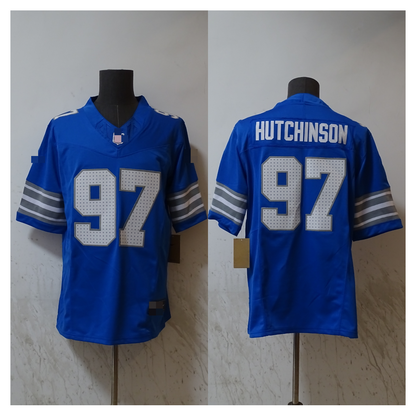 Men's Aidan Hutchinson Black Detroit Lions Legend Jersey