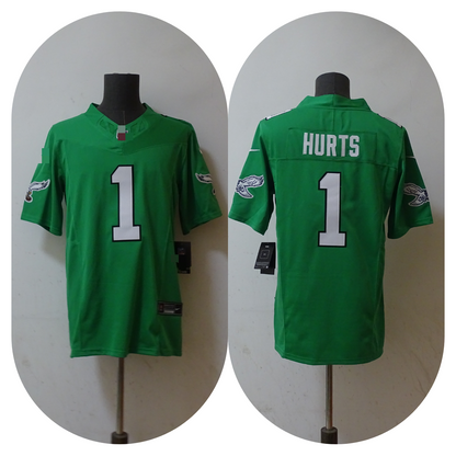 Men's Nike Jalen Hurts Green Philadelphia Eagles Player Jersey