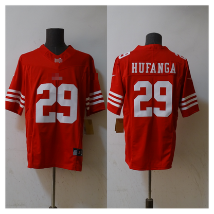 Men's San Francisco 49ers Talanoa Hufanga #29 Jersey New With Tags